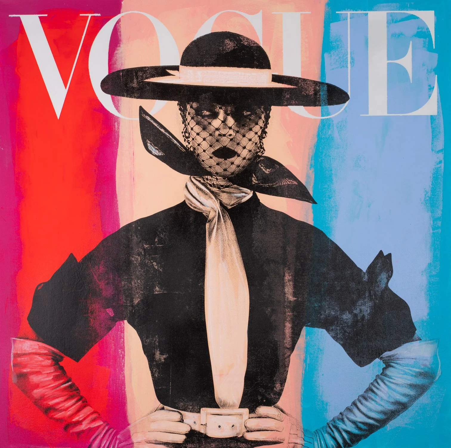 Jean Patchett Vogue Pop Art Portrait | DANE SHUE ART
